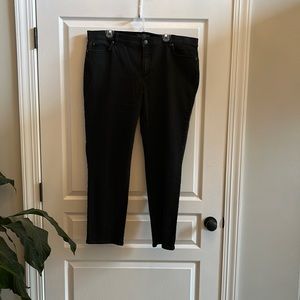 LRL Straight Black Jeans